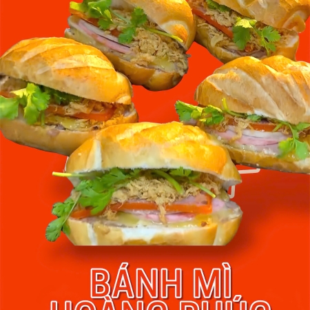 Bánh mì ngon Thạnh Lộc Quận 12 - Tiệm Hoàng Phúc Giòn Thơm, Đầy Đặn
